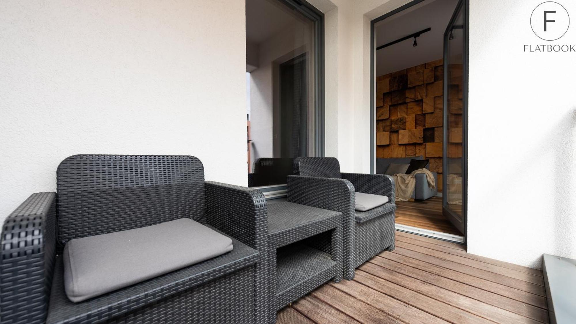 Flatbook - City Center Apartments Brabank With Parking Gdańsk Rom bilde